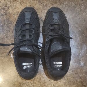 Womens Avia Black Athletic Shoes